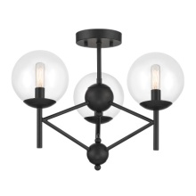 Minka-Lavery 2799-66A - Auresa - 3 Light Semi Flush