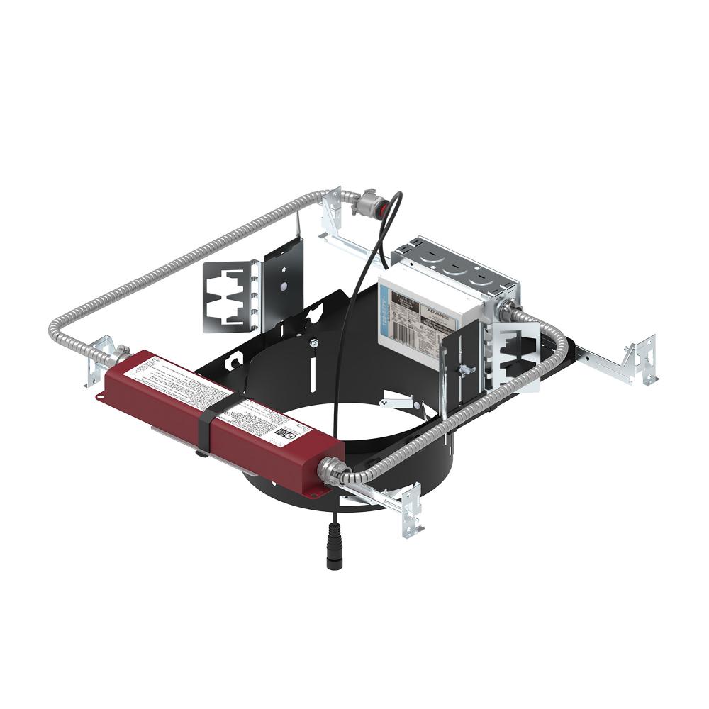 8" Sapphire III Non-IC New Construction Housing w/ Integral Test Switch EM Driver, 60W / 5500lm,