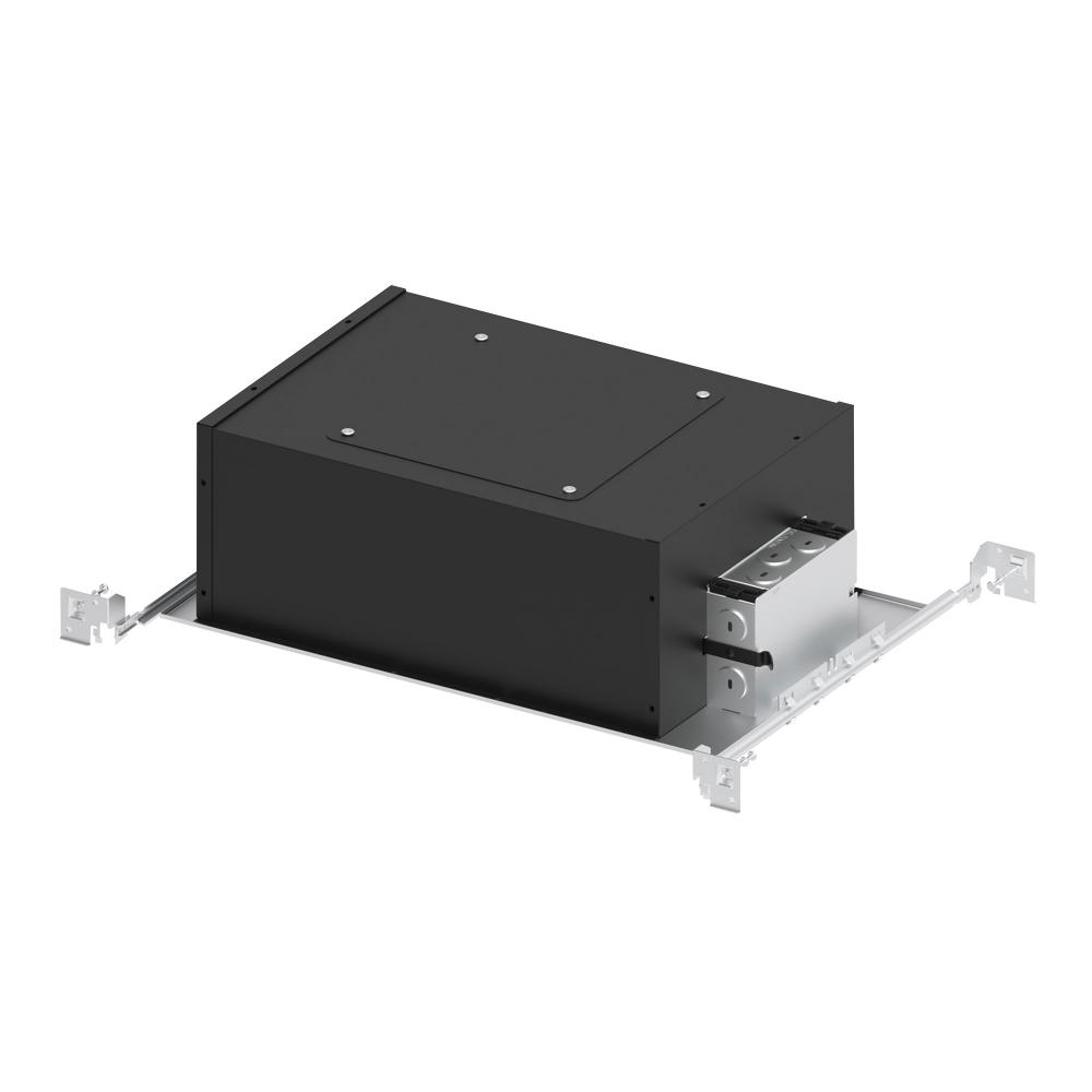 2" Iolite LED Dedicated Chicago Plenum New Construction Housing, 24W, 120/277V input; Triac /