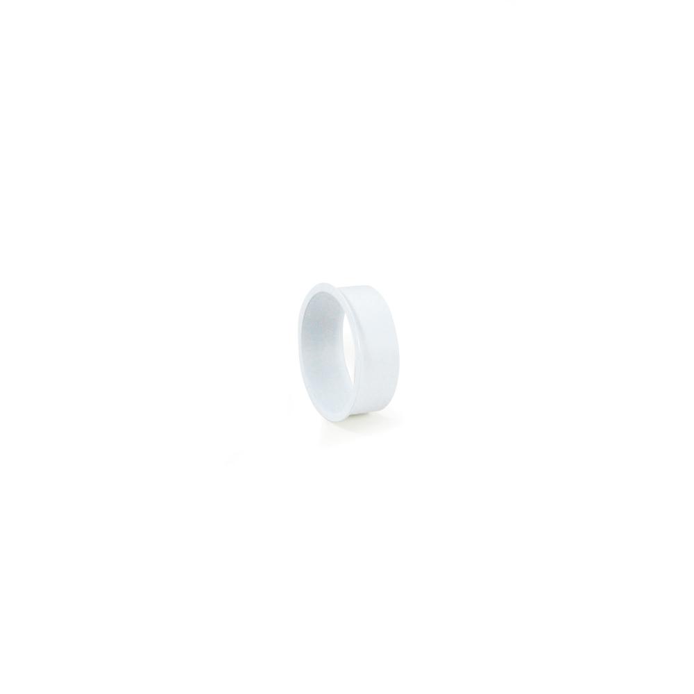 5/8" Matte Powder White Opaque Snoot for 2" & 4" Iolite Trims