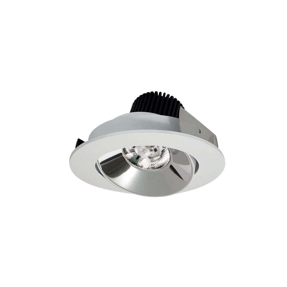 4" Iolite LED Round Adjustable Cone Reflector, 10-Degree Optic, 900lm / 12W, 2700K, Specular