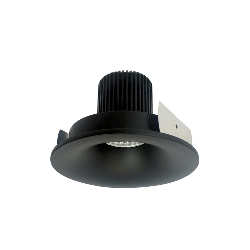 4" Iolite LED Round Bullnose, 800lm / 14W, 5000K, Black Finish