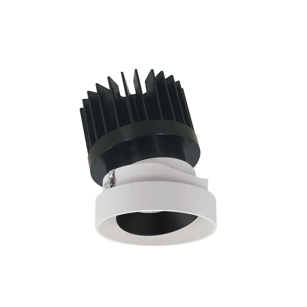 4" Iolite LED Round Trimless Adjustable, 1500lm/2000lm/2500lm (varies by housing), 3000K, Black