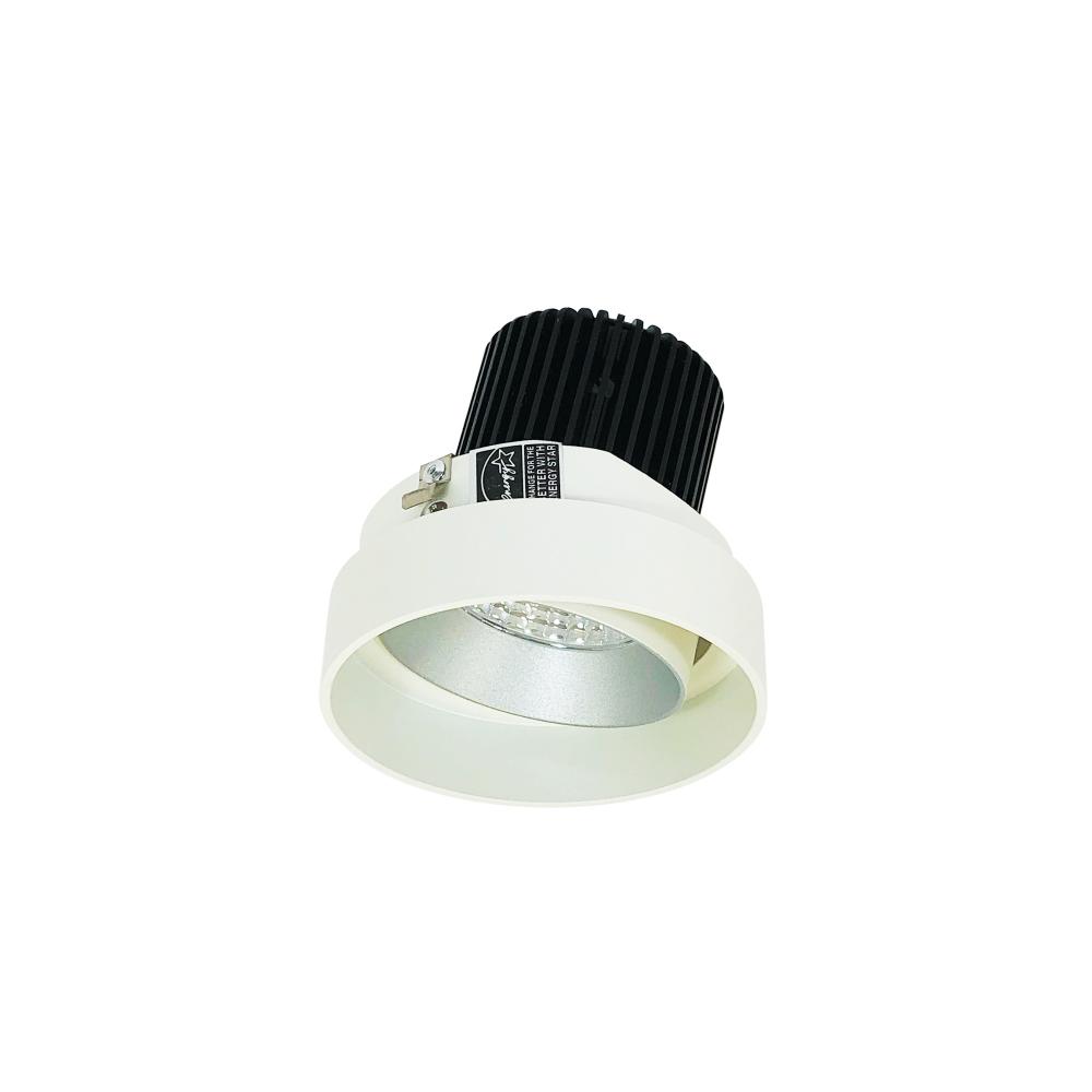 4" Iolite LED Round Trimless Adjustable, 1000lm / 14W, 3500K, Haze Adjustable / Matte Powder