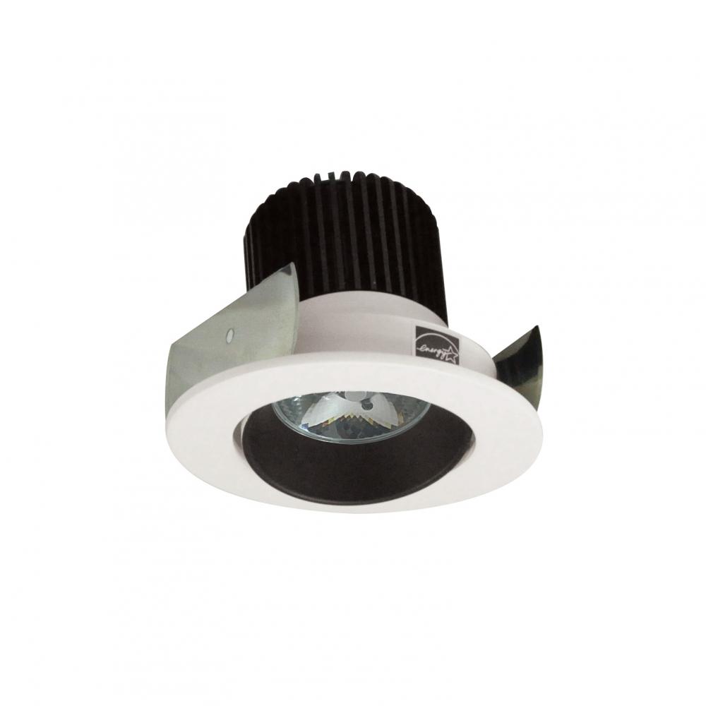 2" Iolite LED Round Adjustable Cone Reflector, 10-Degree Optic, 800lm / 12W, 4000K, Black