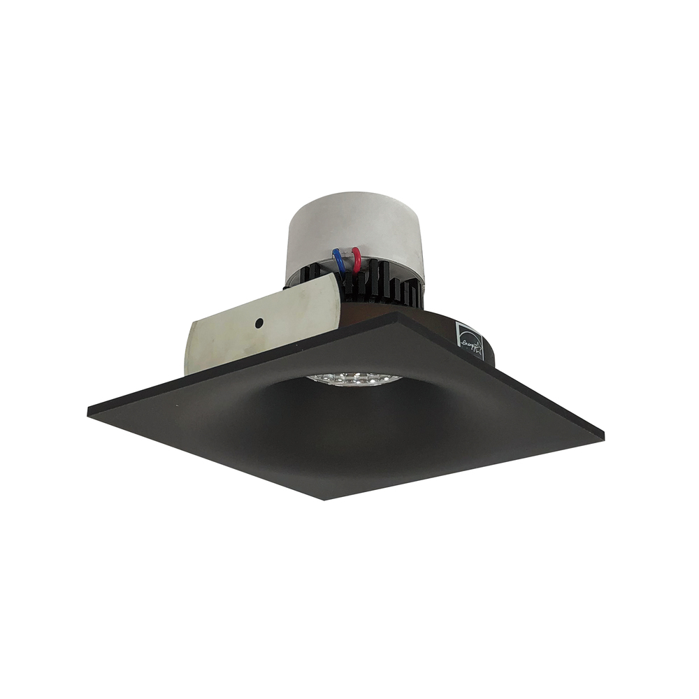 4" Pearl LED Square Bullnose Retrofit, 1000lm / 12W, 2700K, Bronze Finish