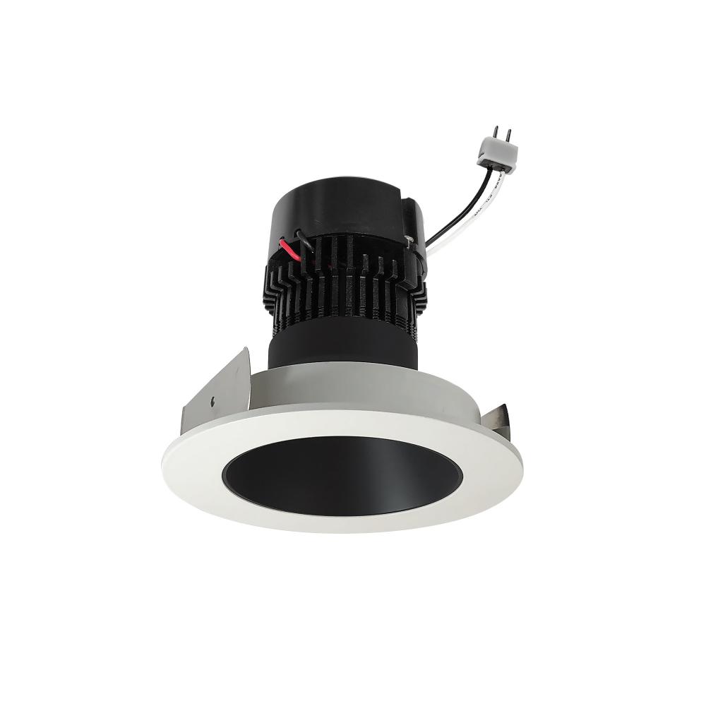 4" Pearl Low Voltage LED Round Retrofit Reflector, 1150lm / 11W, 2700K, Black Reflector / White