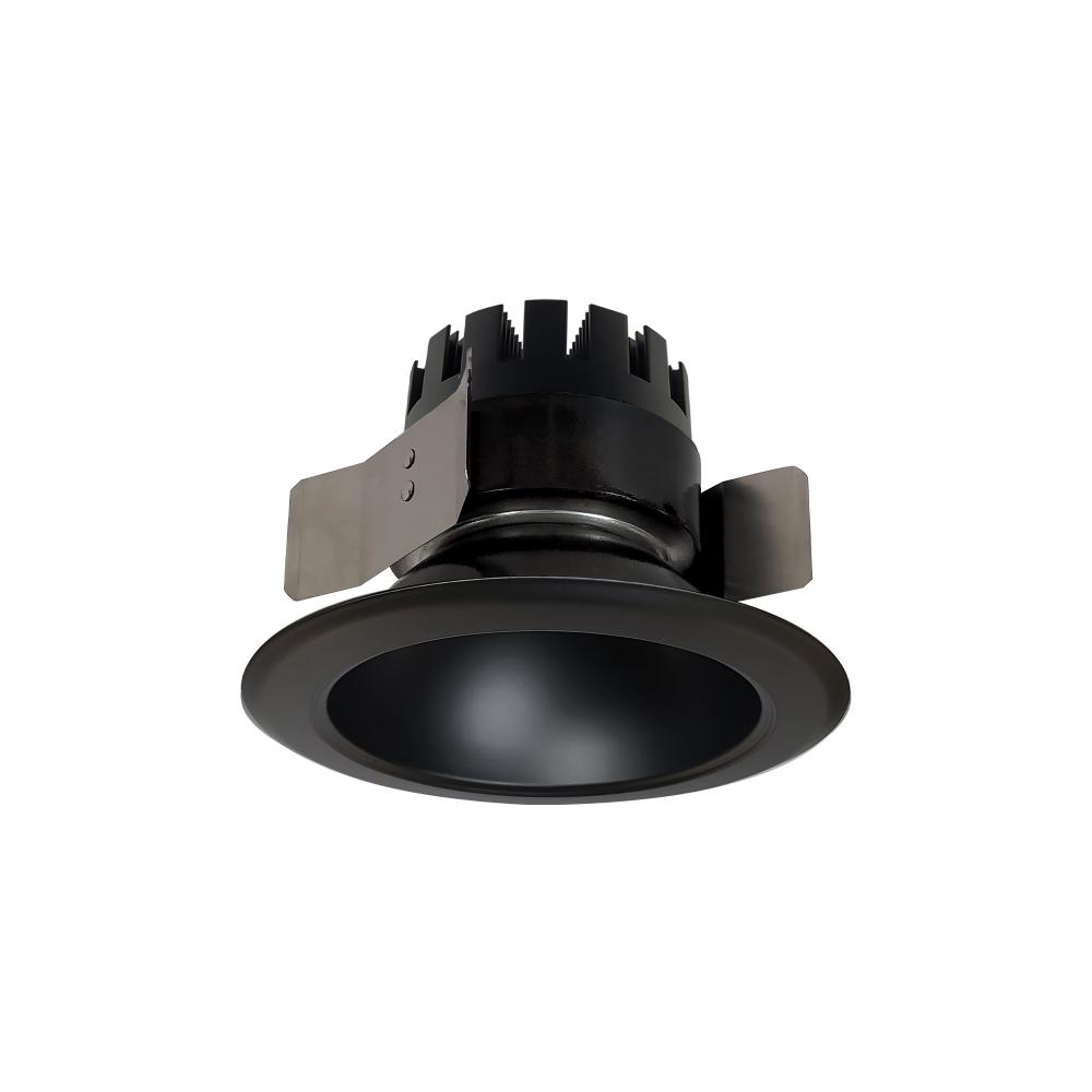 5" Marquise III Round Open Reflector, 1500lm, 3000K, Flood Optic, Black Reflector/Black Flange
