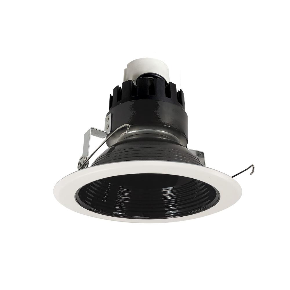 6" Marquise III Retrofit, Black Baffle/White Flange, 120-277V; 0-10V Dimming, 1300lm / 12W,