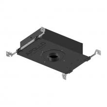 Nora NHAP-3R15L3CD40DT - 3" Apollo Round Non-IC Airtight New Construction Housing w/ 1.25" to 1.625" Ceiling