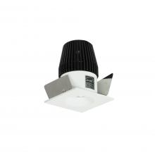 Nora NIO-1SNG30XMPW - 1" Iolite LED NTF Square Reflector with Round Aperture, 600lm, 3000K, Matte Powder White