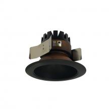 Nora NRM3-51L230SBZ - 5" Marquise III Round Open Reflector, 1500lm, 3000K, Spot Optic, Bronze Reflector/Bronze Flange