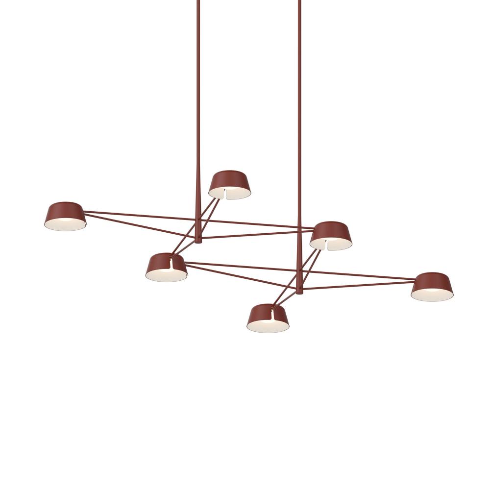 6-Light Rectangle Pendant