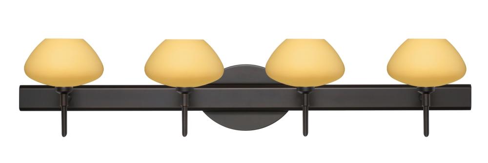 Besa Wall Peri Bronze Vanilla Matte 4x40W G9