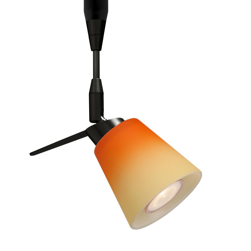 Besa Spotlight Canto 3 Black Bicolor Orange/Pina 1x35W Bipin MR11