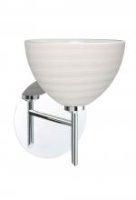 Besa Lighting 1SW-4679KR-CR - Besa Wall Brella Chrome Chalk 1x40W G9