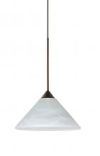 Besa Lighting 1XC-117652-BR - Besa Pendant Kona Bronze Marble 1x50W Halogen