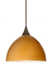 Besa Lighting 1XT-4679OK-LED-BR - Besa Pendant Brella Bronze Oak 1x5W LED