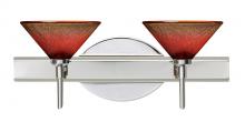 Besa Lighting 2SW-117681-CR - Besa Wall Kona Chrome Sunset 2x40W G9