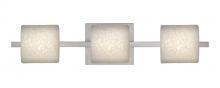 Besa Lighting 3WS-7873ST-LED-SN - Besa Wall Paolo Satin Nickel Stucco 3x5W LED