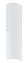 Besa Lighting 819407-LED-SN - Besa Torre 22 LED Wall White Matte Satin Nickel 2x11W LED