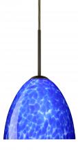 Besa Lighting B-757286-BR - Besa Sasha Pendant For Multiport Canopy Bronze Blue Cloud 1x50W E12 base