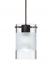 Besa Lighting RXP-6524EC-BR-L - Besa Pendant Scope 4 Bronze Clear/Frost 1x50W MAX GY6.35 Base MR16, 15Ft. Cord