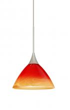 Besa Lighting X-1743SL-SN - Besa Pendant For Multiport Canopy Domi Satin Nickel Solare 1x50W MAX GY6.35 Base