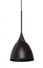 Besa Lighting X-1858MB-BR - Besa Divi Pendant, Metal Bronze, Bronze, 1x50W MAX GY6.35
