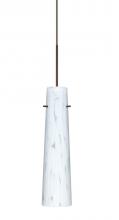 Besa Lighting 1XT-567419-BR - Besa Camino Pendant Bronze Carrera 1x50W MAX GY6.35 Base