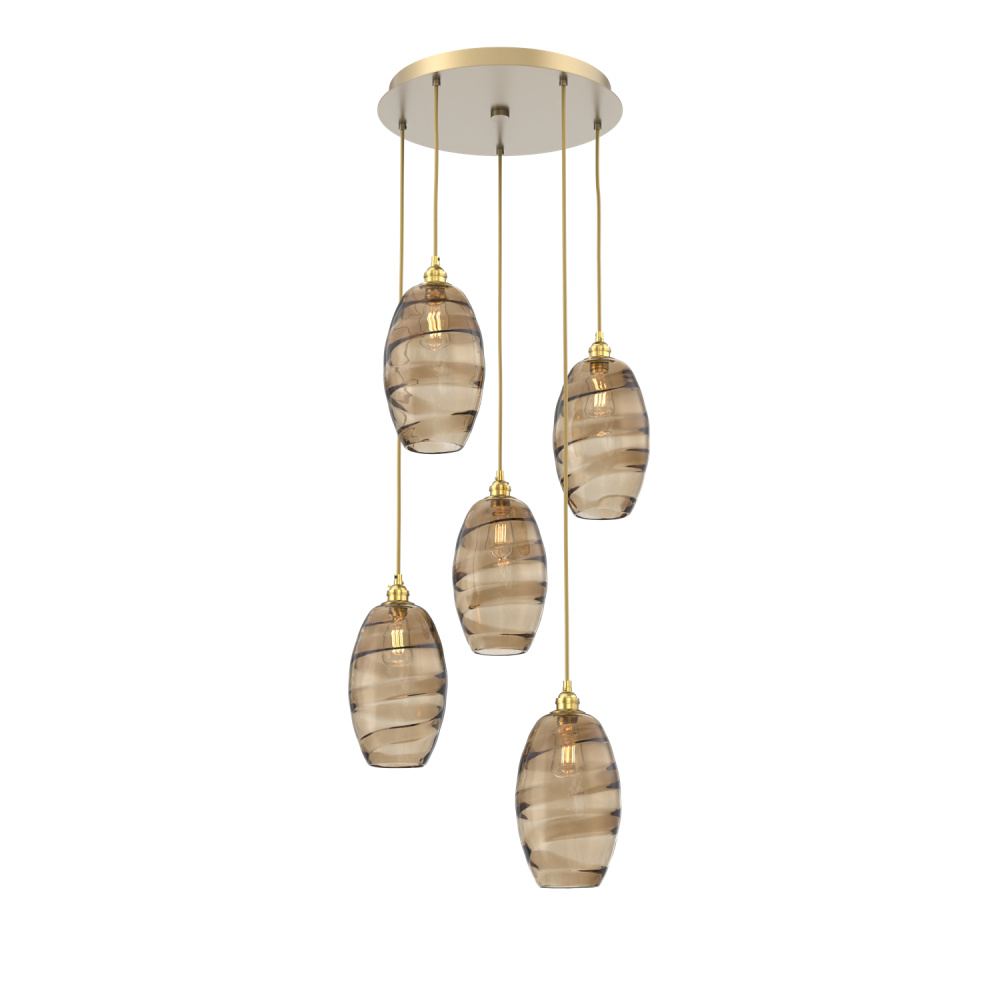 Ellisse Round 5pc Multi-Pendant