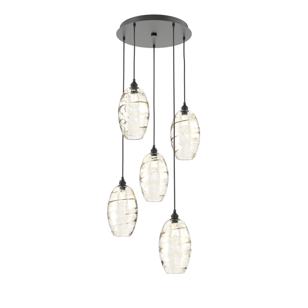 Ellisse Round 5pc Multi-Pendant