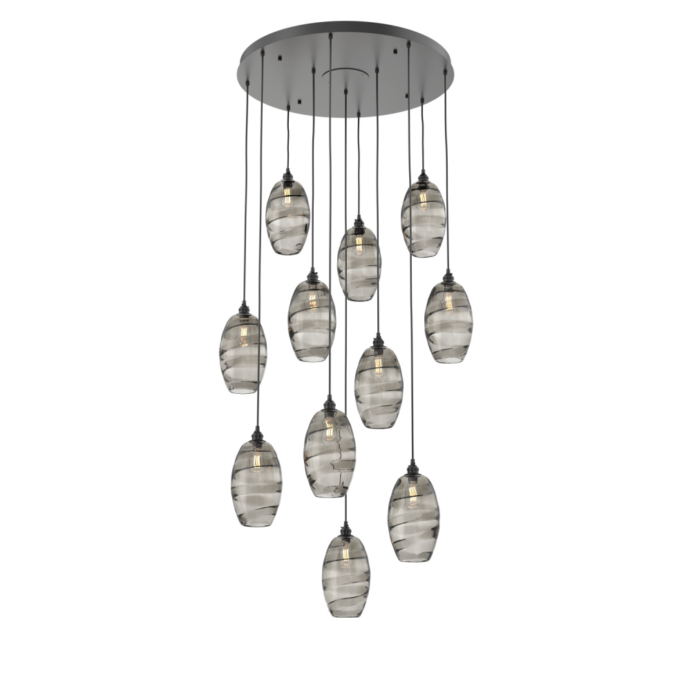 Ellisse Round 11pc Multi-Pendant