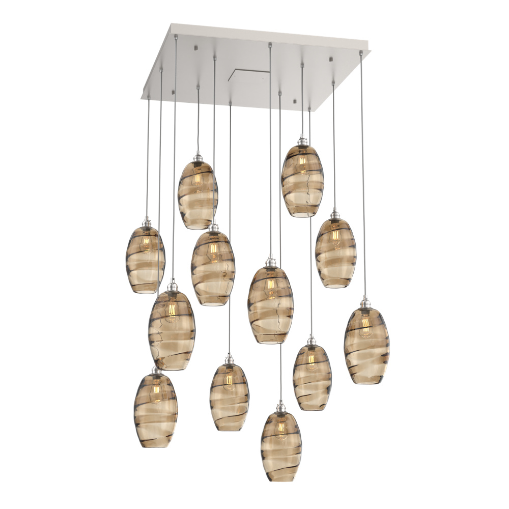 Ellisse Square 12pc Multi-Pendant