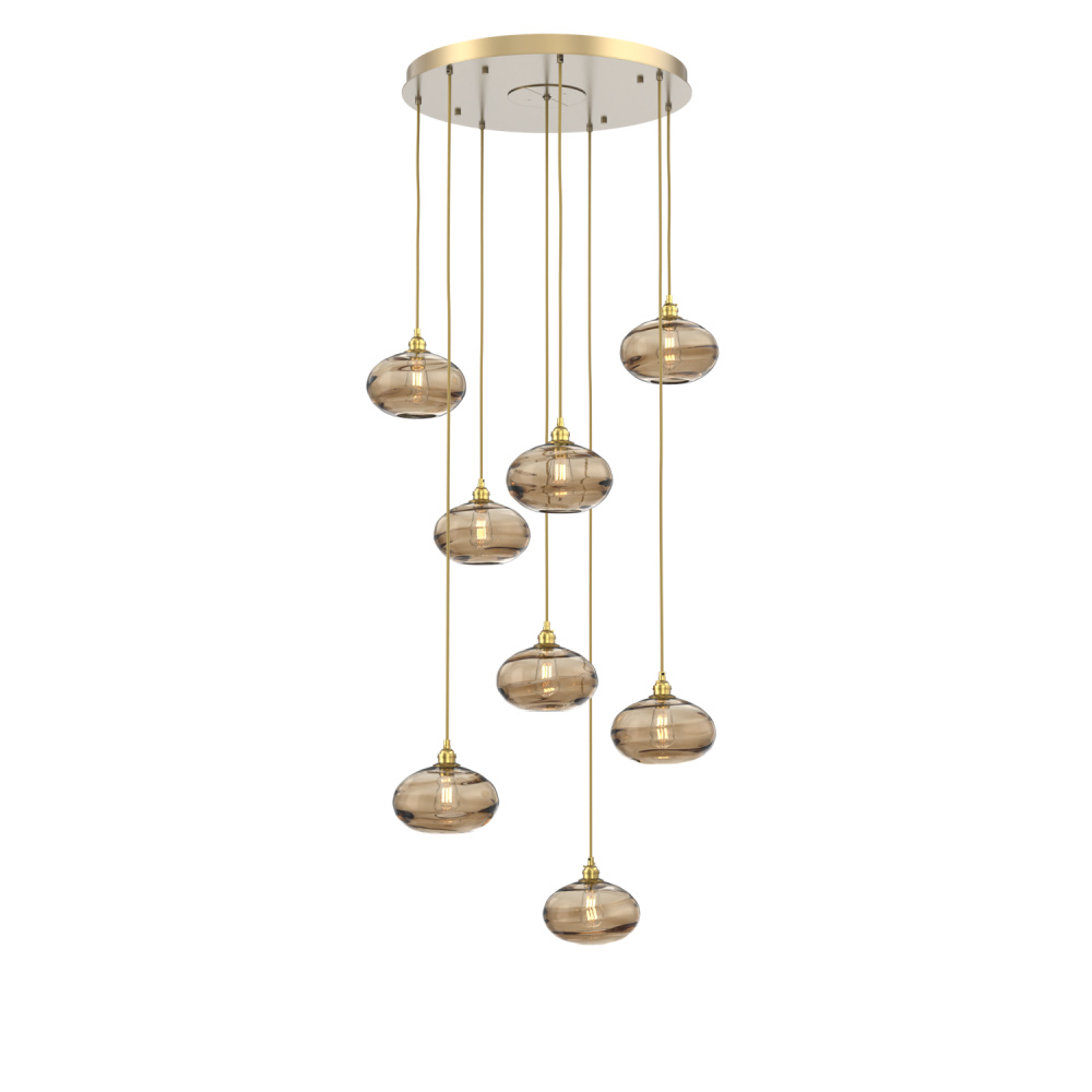 Coppa Round 8pc Multi-Pendant