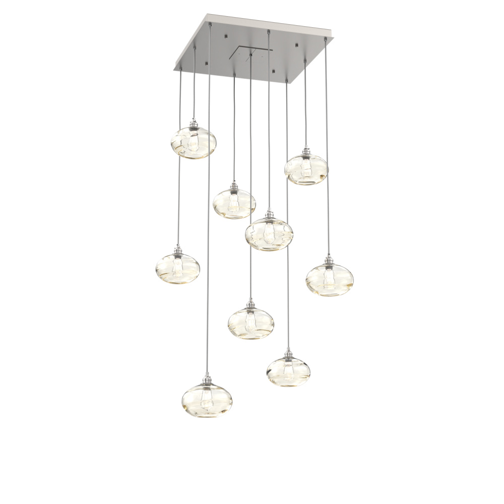 Coppa Square 9pc Multi-Pendant