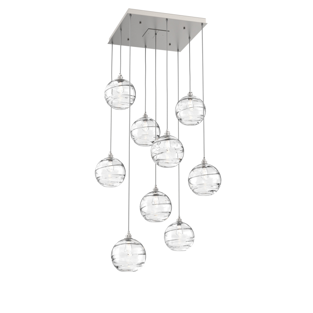 Terra Square 9pc Multi-Pendant