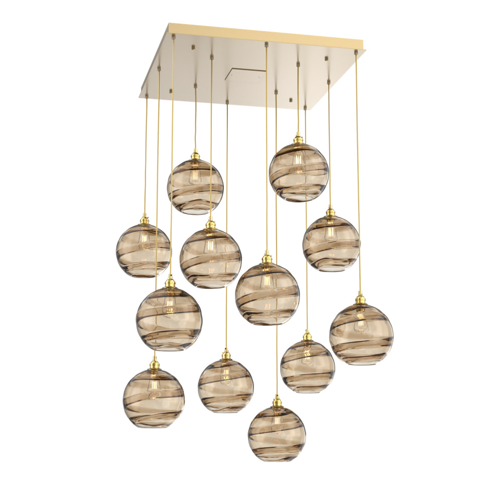 Terra Square 12pc Multi-Pendant