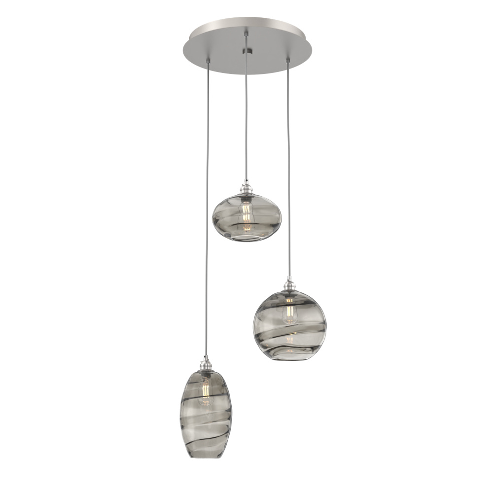 Misto Round 3pc Multi-Pendant