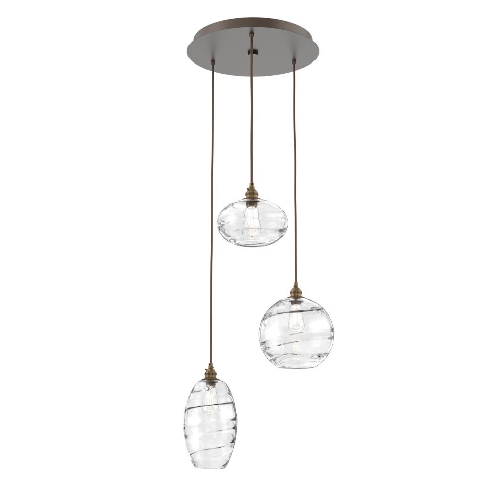 Misto Round 3pc Multi-Pendant