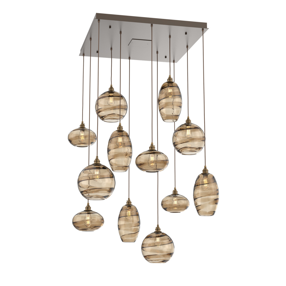 Misto Square 12pc Multi-Pendant