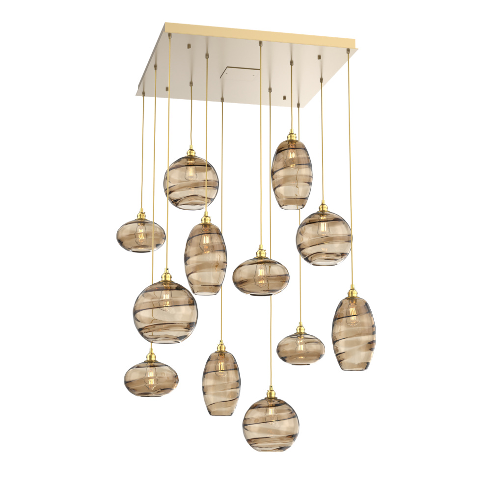 Misto Square 12pc Multi-Pendant
