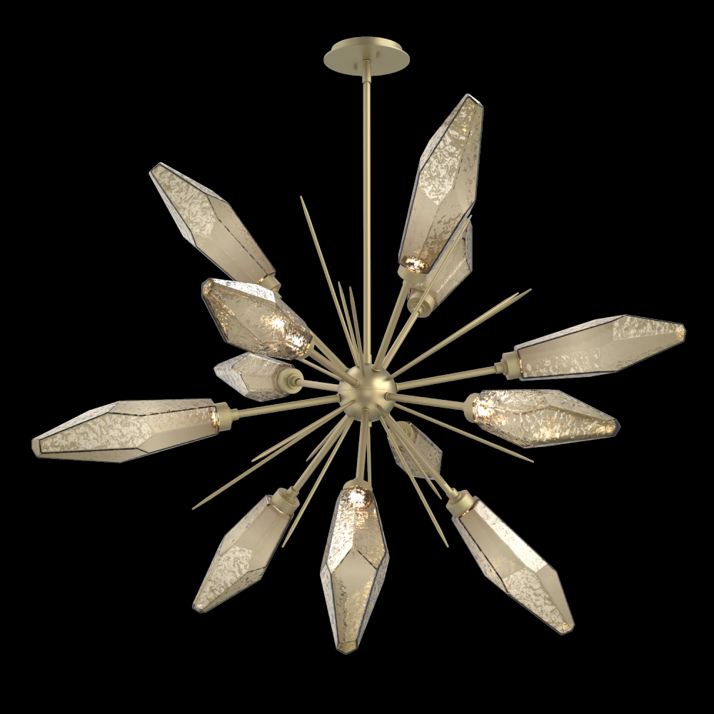 Rock Crystal Starburst - 38-Inch