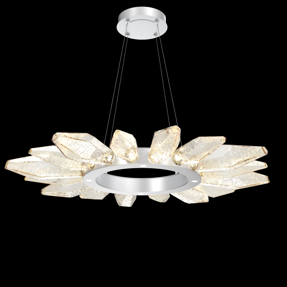 Rock Crystal Radial Ring - 42