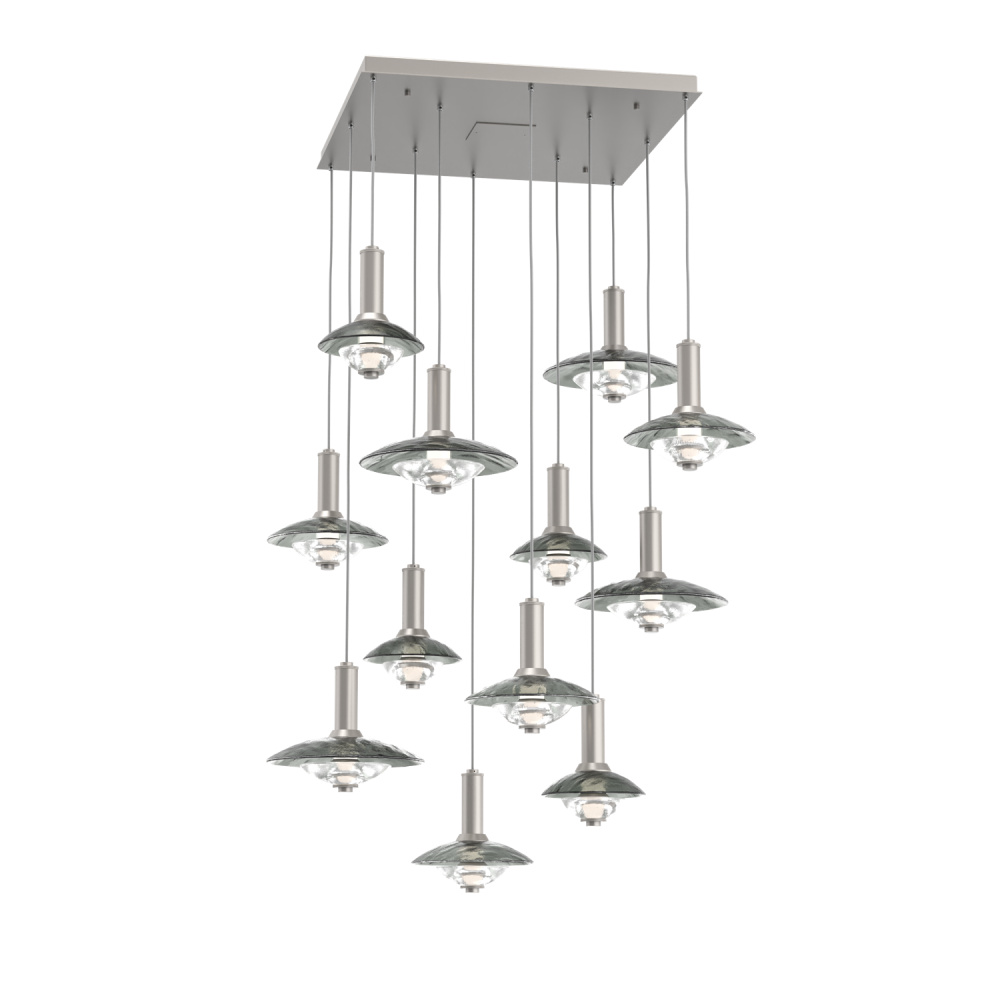 Cirrus Square 12pc Multi-Pendant