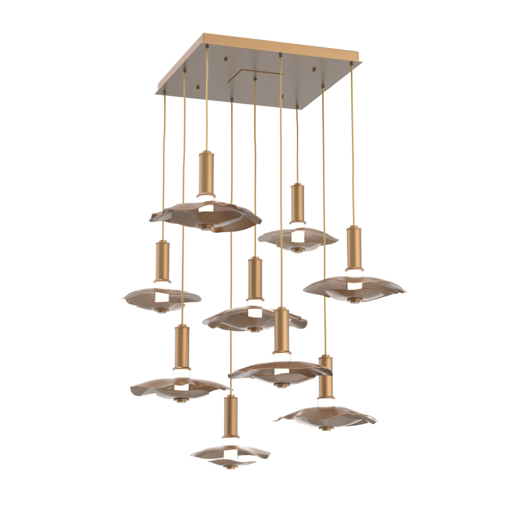 Cumulus Square 9pc Multi-Pendant
