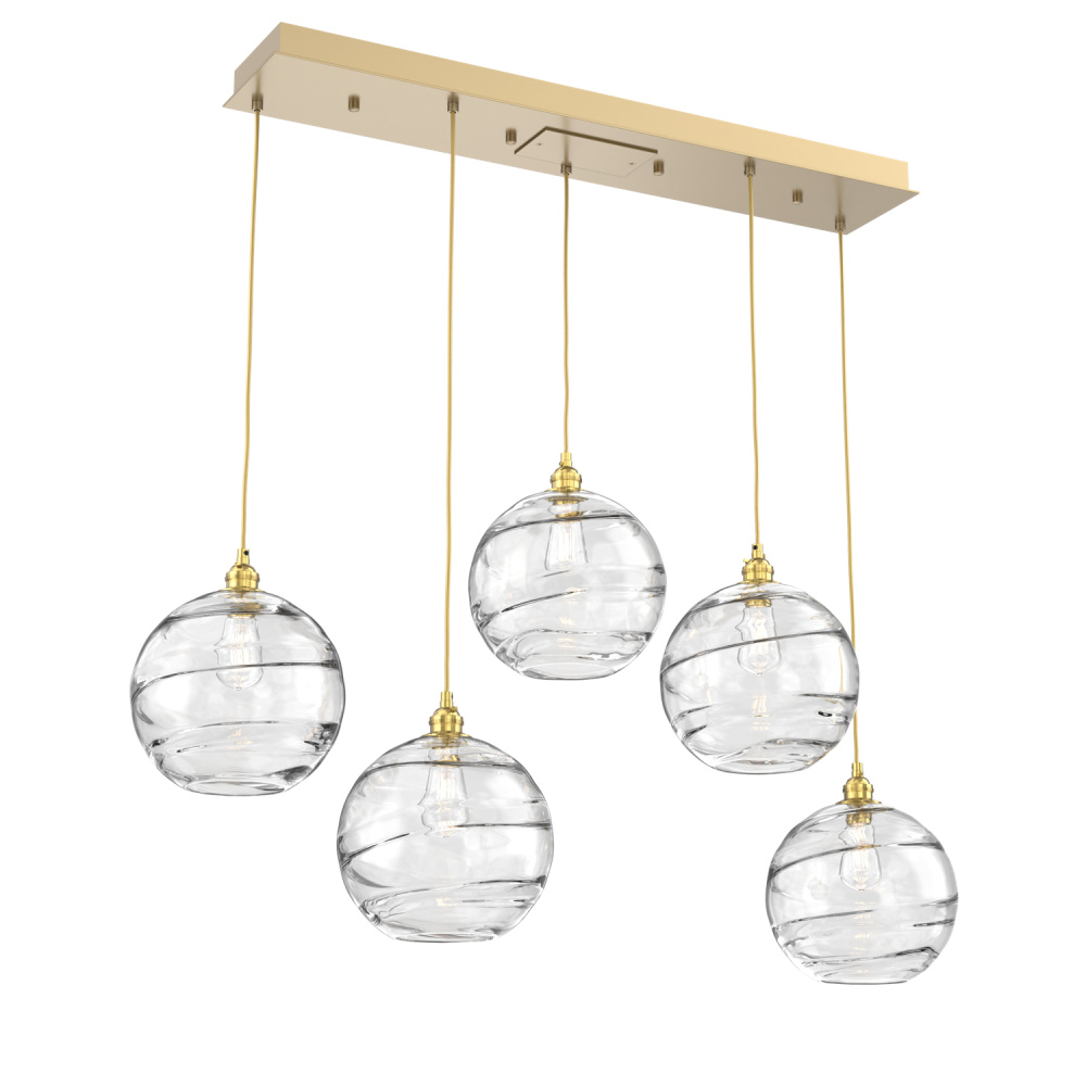 Terra Linear 5pc Multi-Pendant