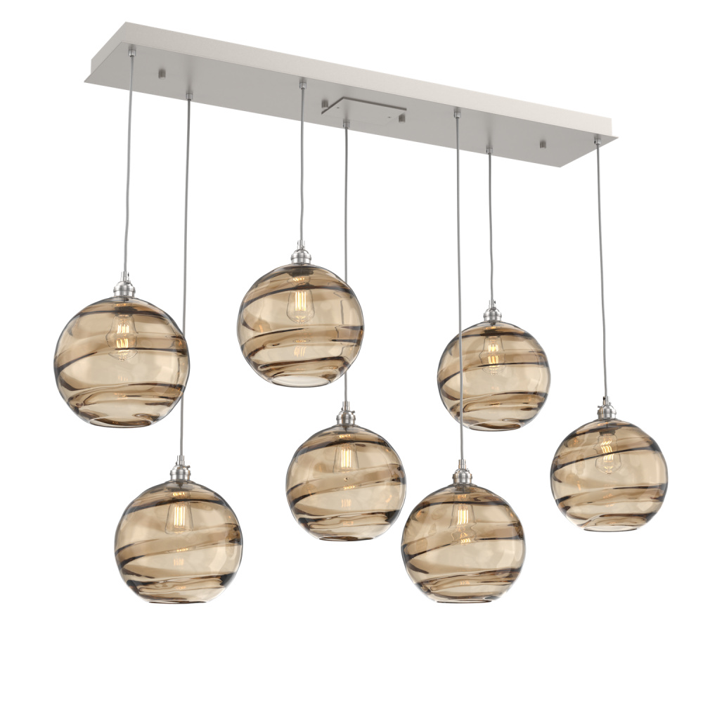 Terra Linear 7pc Multi-Pendant