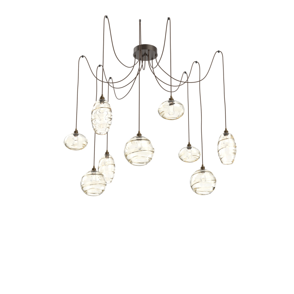 Misto Round 9pc Swag Multi-Pendant