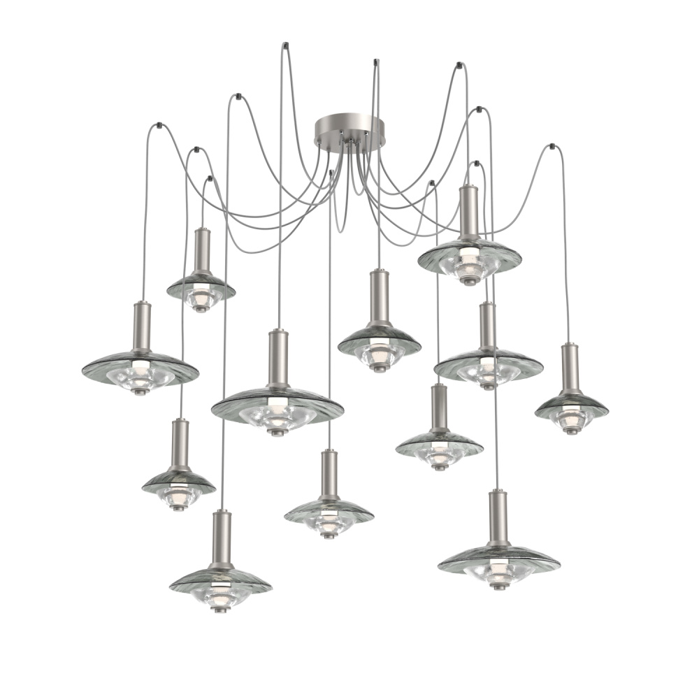 Cirrus Round 12pc Swag Multi-Pendant Chandelier